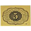 Image 2 : FIVE CENT FRACTIONAL