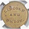 Image 2 : 1864 CIVIL WAR TOKEN NGC MS63