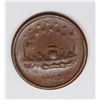 Image 1 : 1863 CIVIL WAR PATRIOTIC TOKEN, MONITOR