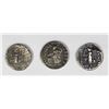 Image 2 : 3 VARIOUS UNATRIB. ROMAN SILVER ANCIENTS