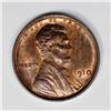 Image 1 : 1910 LINCOLN CENT CHBU65 RED BROWN