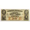 Image 1 : 1857 $5 WESTERN EXCHANGE