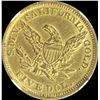 Image 2 : 1849 $5 MOFFAT & CO GOLD NGC AU 50