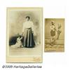 Image 1 : Two Fascinating Photos: A Cabinet Card Depicting 