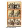 Image 1 : Three Interesting "Slice of Life" Stereoviews of 