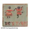 Image 1 : Civil War Era Stitchery Mini-Sampler "We's Free" 