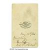 Image 2 : CDV Presented by a Former Civil War P.O.W. Just A