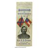 Image 1 : Superb, Large, Confederate Ribbon Celebrating the