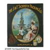 Image 1 : Beautiful Meek Co. Lithograph Advertising Sign Pr