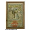 Image 1 : Magnificent Early Cardboard Advertising Sign for 