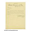 Image 1 : 1891 Texas Railroad Commission Typed Letter Signe