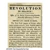 Image 2 : 1830 First Printed American Announcement of Frenc