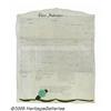 Image 1 : 1858 Philadelphia Quaker Indenture A beautiful, m