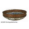 Image 2 : Coolidge Porcelain Plate with Wicker Basket Datin