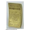 Image 1 : Rare Early, Hand-decorated Monroe Doctrine Brass 