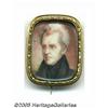 Image 1 : Absolutely Stunning Large Andrew Jackson Brooch A