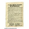 Image 1 : 1834 Political Broadside "Calumniators Exposed ..