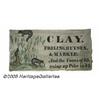 Image 1 : Magnificent, Museum-quality 1844 Henry Clay Cloth