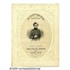 Image 1 : Rare and Graphic Franklin Pierce Campaign Sheet M