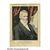 Image 1 : James Buchanan Campaign Print by Currier 10" x 14