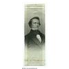 Image 1 : Matching 1860 John C. Breckinridge Silk Ribbon Br