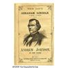 Image 2 : Scarce 1864 Abraham Lincoln and Andrew Johnson Ca