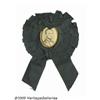 Image 1 : Exceptional 1865 Abraham Lincoln Mourning Badge I