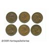 Image 1 : Group of Six 1863-1864 George McClellan Tokens Th