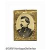 Image 1 : Fine 1864 George McClellan Cardboard Portrait Rar