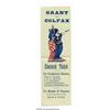 Image 1 : Magnificent, Colorful 1868 U. S. Grant and Schuyl