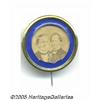 Image 1 : Tilden Jugate Cardboard Photo Pin A rare, 22 mm, 