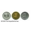 Image 1 : Three Anti Samuel Tilden Election Medals This lot