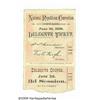 Image 1 : 1880 Republican National Convention Ticket "Deleg