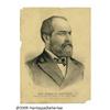 Image 1 : James Garfield Campaign Print by Currier and Ives
