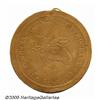 Image 1 : Impressive Grover Cleveland Medal in Leather This