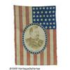 Image 1 : Colorful 1884 Grover Cleveland Flag Banner Althou