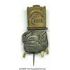 Image 1 : 1888 Benjamin Harrison Mechanical Chair Pin The m