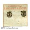 Image 1 : Rare Store Display Card with Two 1892 Grover Clev