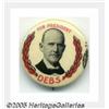 Image 1 : 7/8" Button for Famed Socialist Eugene V. Debs Th