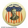 Image 1 : Spectacular Large 2 1/8" Teddy Roosevelt Button T