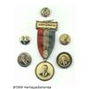 Image 1 : Theodore Roosevelt Button Collection Six differen