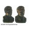 Image 1 : Massive Bronze Finish Theodore Roosevelt Bookends