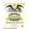 Image 1 : Colorful and Graphic Teddy Roosevelt Sheet Music 