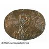Image 1 : Unusual Oval Theodore Roosevelt Plaque Fairly thi
