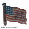 Image 1 : Votes for Women Tin Flag This 1 1/2" x 1 1/4" red
