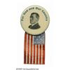 Image 1 : Rare 1 3/4" Woodrow Wilson Pin, with Great "For G