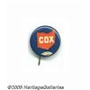 Image 1 : Rare Tiny 3/4" James M. Cox Pinback Ohio Map Prob