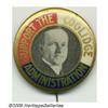 Image 1 : Colorful Large 1 3/4" Coolidge Pin This scarce be