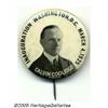 Image 1 : Rare 1 1/4" Coolidge Inaugural Button Variant Sim