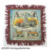 Image 1 : Colorful Silk Coolidge and Dawes Jugate Pillow Ca